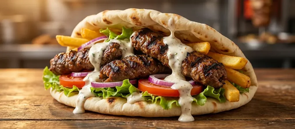 Epic Lamb Kebab Flatbreads