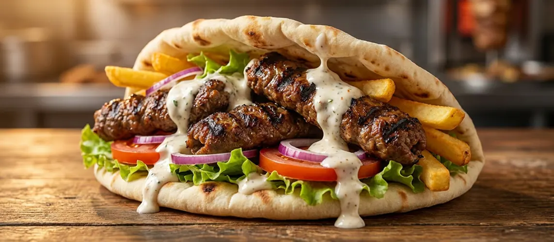 Epic Lamb Kebab Flatbreads