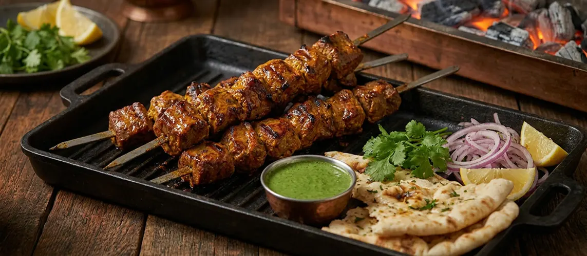 Lamb Boti Kebabs