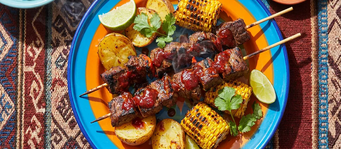 Peruvian Beef Anticuchos