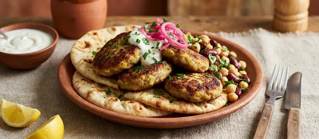 Pork and Potato Kofte Kebabs