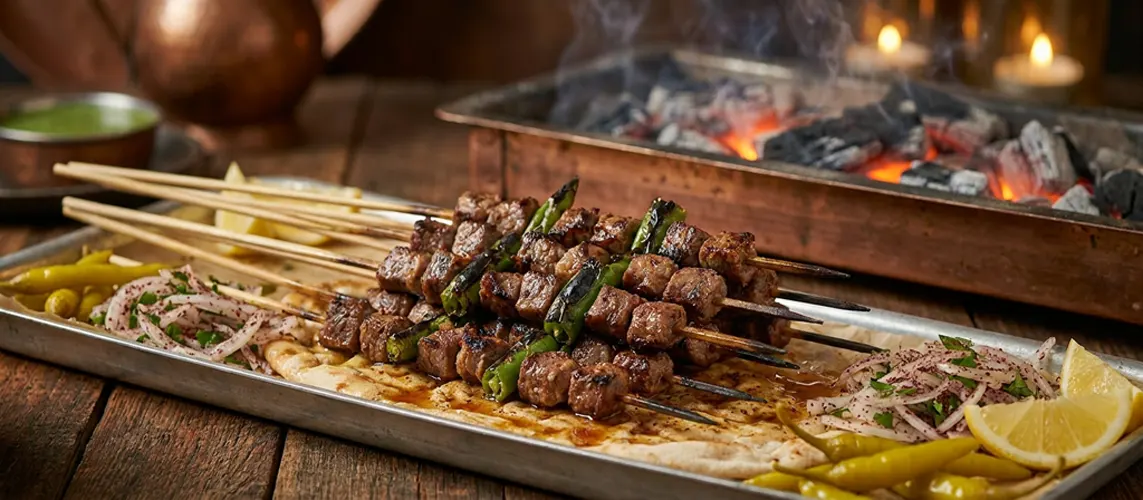 Turkish Çöp Şiş Lamb Skewers