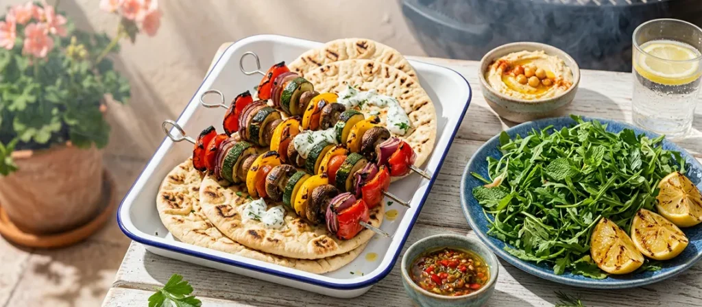 Chargrilled Vegetable Kebabs