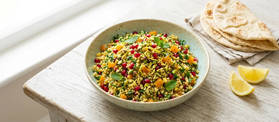 Jewelled Bulgur Wheat Salad