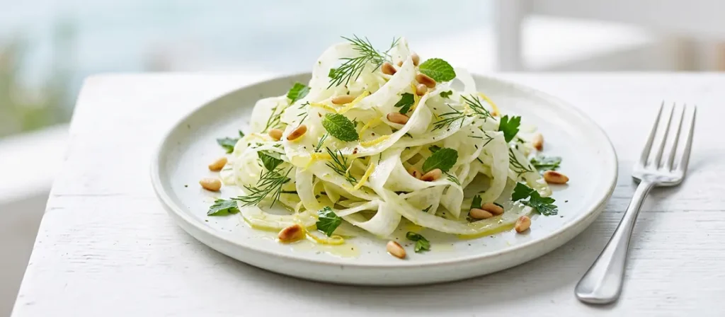 Shaved Fennel and Herb Salad
