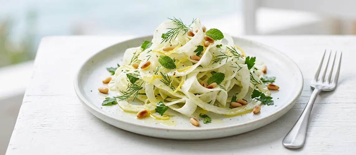 Shaved Fennel and Herb Salad